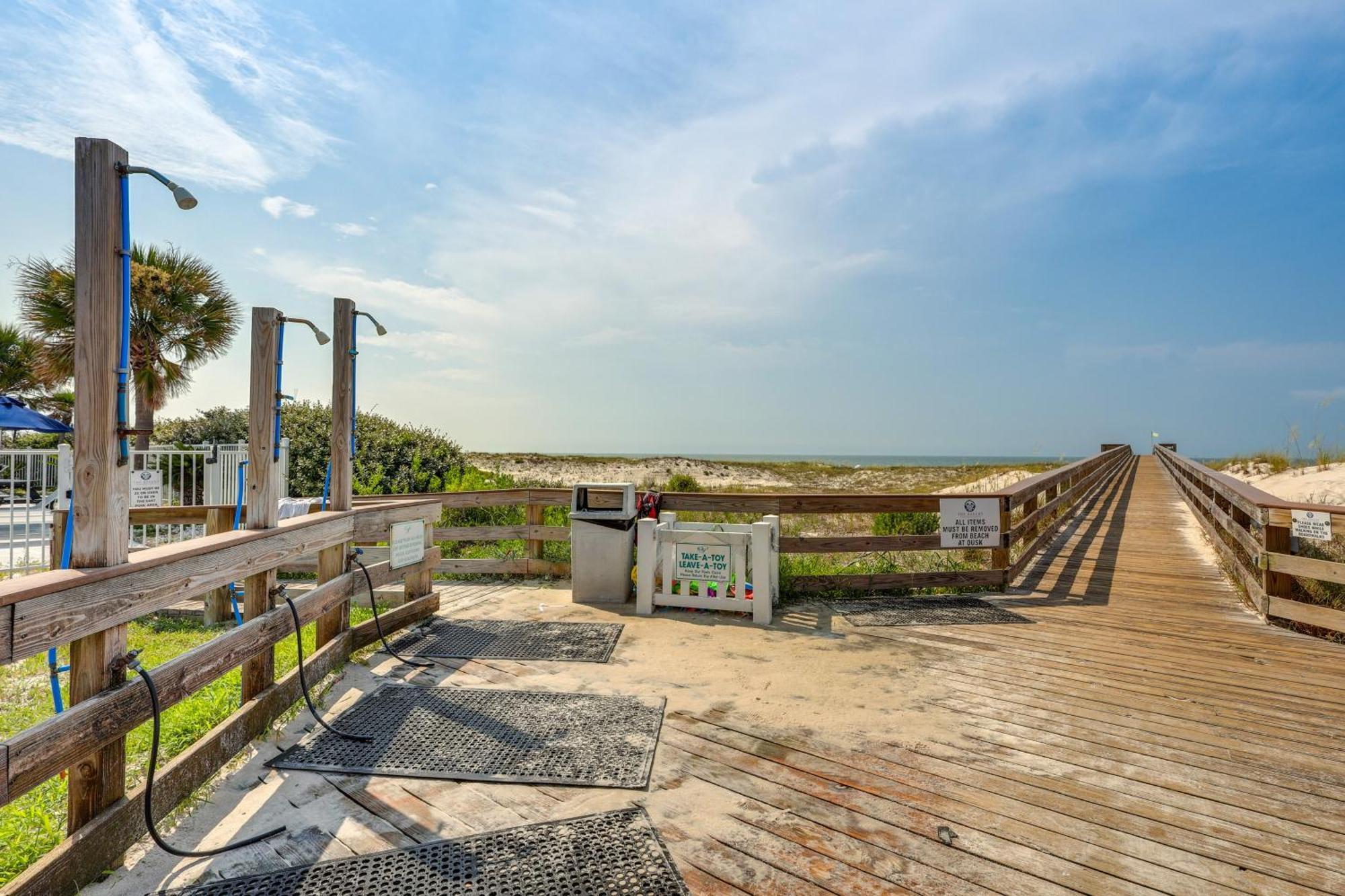 Gulf Shores Condo With Private Balcony On The Beach! Gulf Highlands Eksteriør bilde