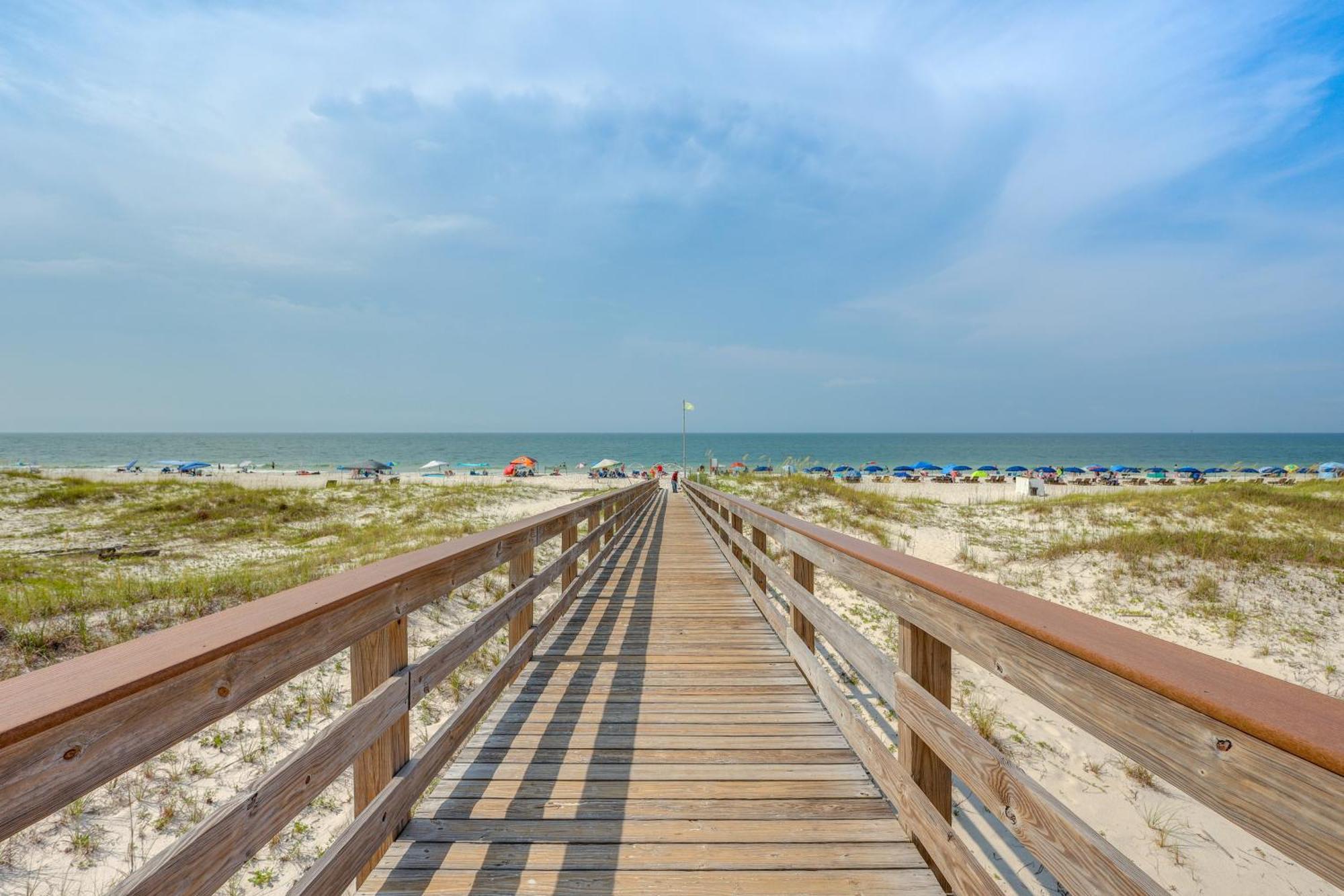 Gulf Shores Condo With Private Balcony On The Beach! Gulf Highlands Eksteriør bilde